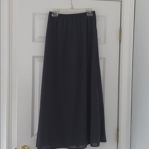 Forever 21 grey maxi skirt